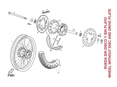 Τροχός πίσω